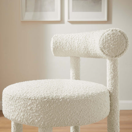 Modway EEI-6383 Toulouse Boucle Fabric Counter Stool - Plaza Home Decor