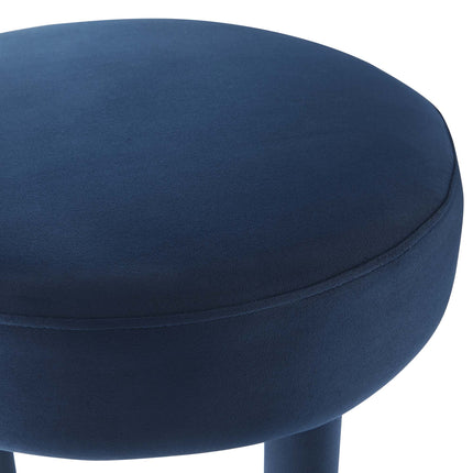 Modway EEI-6386 Toulouse Performance Velvet Bar Stool - Plaza Home Decor