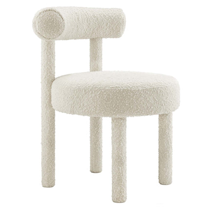 Modway EEI-6387 Toulouse Boucle Fabric Dining Chair - Plaza Home Decor