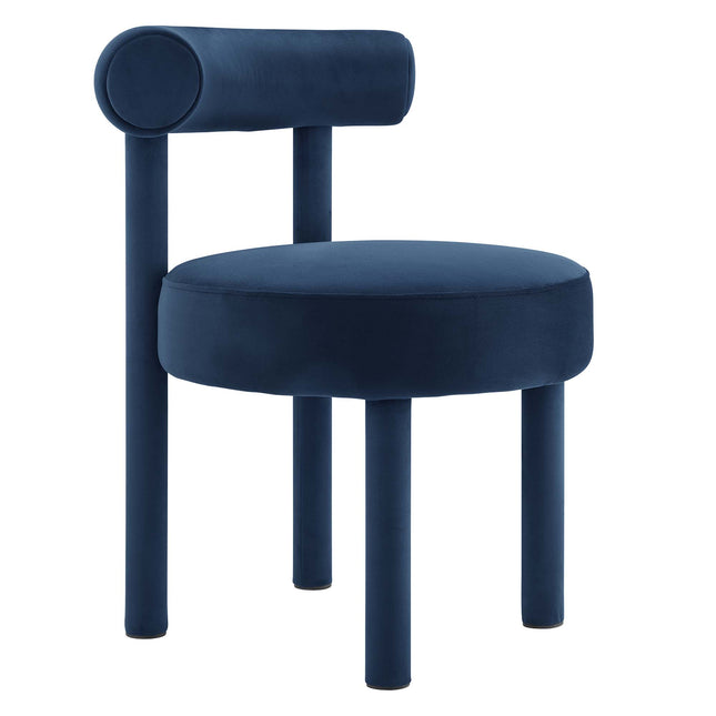 Modway EEI-6388 Toulouse Performance Velvet Dining Chair - Plaza Home Decor