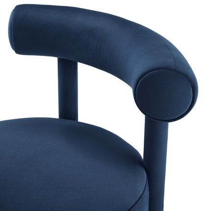 Modway EEI-6388 Toulouse Performance Velvet Dining Chair - Plaza Home Decor
