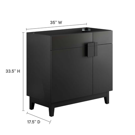 Modway EEI-6400 Miles 36" Bathroom Vanity Cabinet (Sink Basin Not Included) Modway