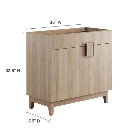 Modway EEI-6400 Miles 36" Bathroom Vanity Cabinet (Sink Basin Not Included) Modway