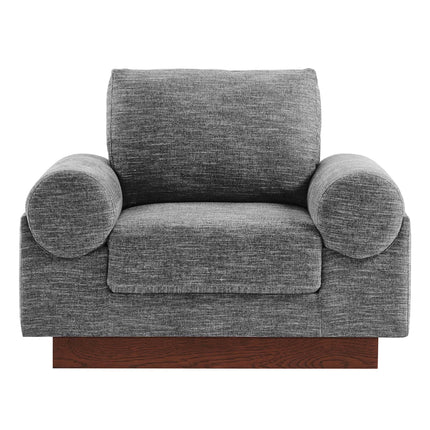 Modway EEI-6402 Oasis Upholstered Fabric Armchair Modway