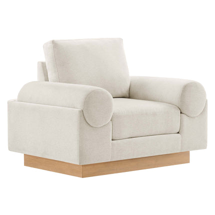 Modway EEI-6402 Oasis Upholstered Fabric Armchair Modway