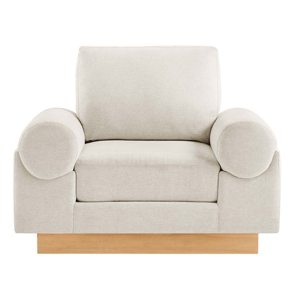 Modway EEI-6402 Oasis Upholstered Fabric Armchair Modway