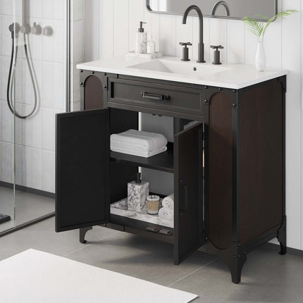 Modway EEI-6417 Steamforge 36" Bathroom Vanity - Plaza Home Decor