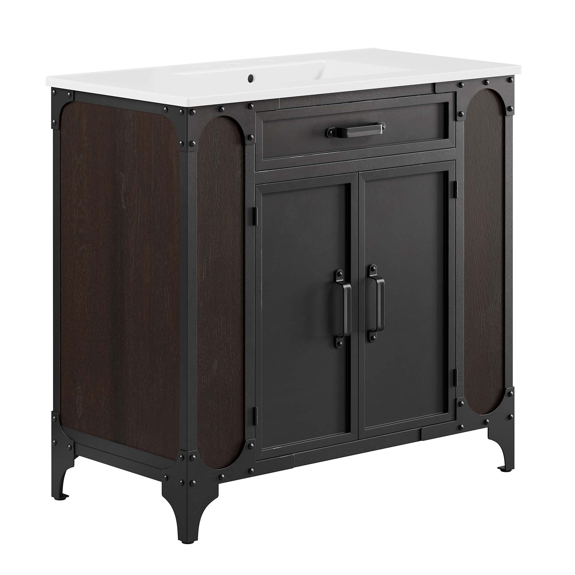 Modway EEI-6417 Steamforge 36" Bathroom Vanity