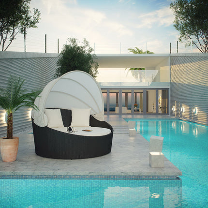 Modway EEI-642 Siesta Canopy Outdoor Patio Daybed - Plaza Home Decor