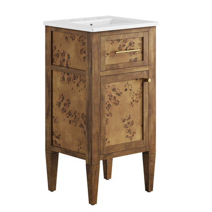 Modway EEI-6436 Elysian 18" Wood Bathroom Vanity Modway