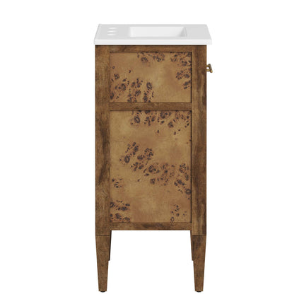 Modway EEI-6436 Elysian 18" Wood Bathroom Vanity Modway