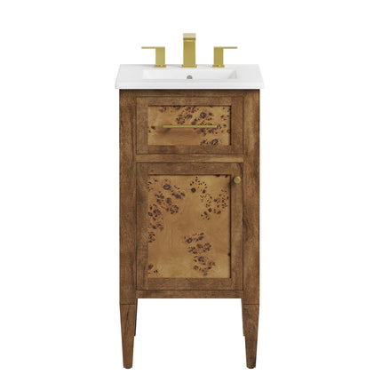 Modway EEI-6436 Elysian 18" Wood Bathroom Vanity Modway