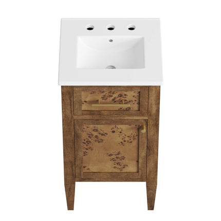 Modway EEI-6436 Elysian 18" Wood Bathroom Vanity Modway