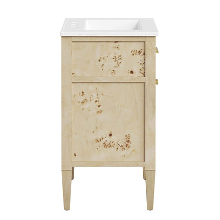 Modway EEI-6439 Elysian 24" Wood Bathroom Vanity Modway