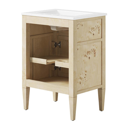 Modway EEI-6439 Elysian 24" Wood Bathroom Vanity Modway