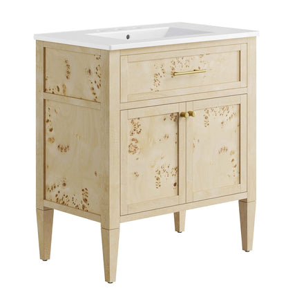 Modway EEI-6443 Elysian 30" Wood Bathroom Vanity Modway