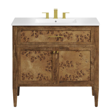 Modway EEI-6448 Elysian 36" Wood Bathroom Vanity Modway