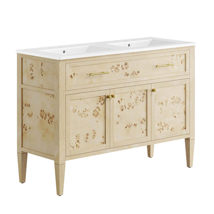 Modway EEI-6454 Elysian 48" Double Sink Bathroom Vanity Modway