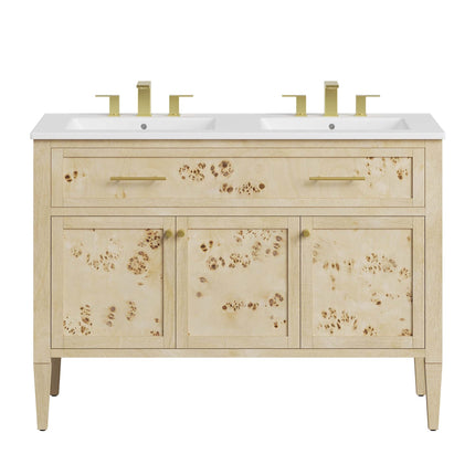 Modway EEI-6454 Elysian 48" Double Sink Bathroom Vanity Modway