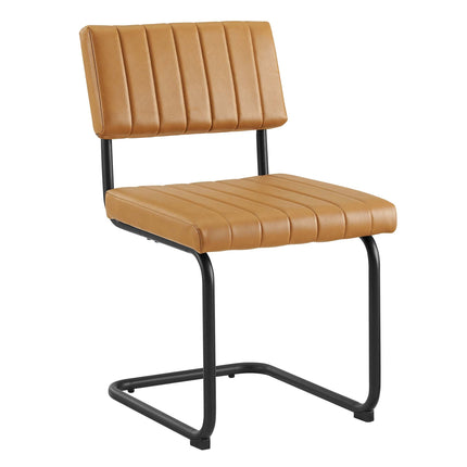 Modway EEI-6470 Parity Vegan Leather Dining Side Chairs Set of 2 Modway