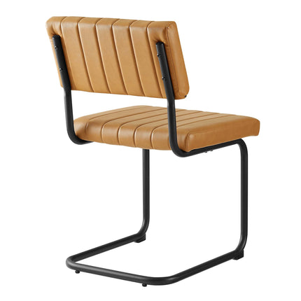 Modway EEI-6470 Parity Vegan Leather Dining Side Chairs Set of 2 Modway