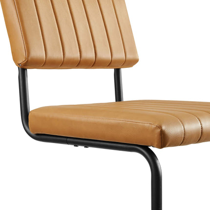 Modway EEI-6470 Parity Vegan Leather Dining Side Chairs Set of 2 Modway