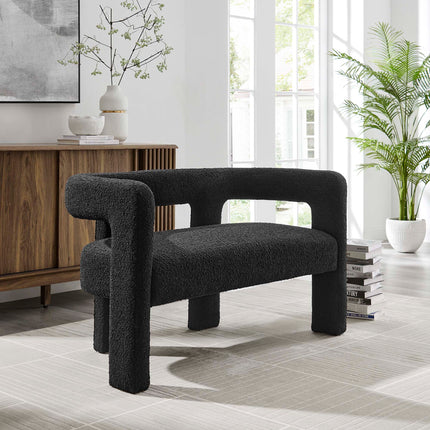 Modway EEI-6477 Kayla Boucle Upholstered Loveseat Modway