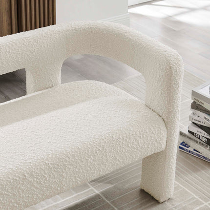 Modway EEI-6477 Kayla Boucle Upholstered Loveseat Modway