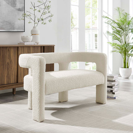 Modway EEI-6477 Kayla Boucle Upholstered Loveseat Modway
