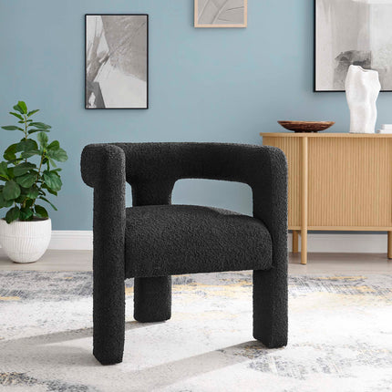 Modway EEI-6479 Kayla Boucle Upholstered Armchair Modway