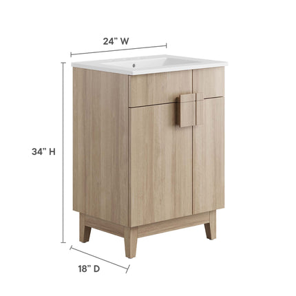 Modway EEI-6482 Miles 24" Bathroom Vanity Modway