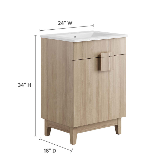 Modway EEI-6482 Miles 24" Bathroom Vanity Modway