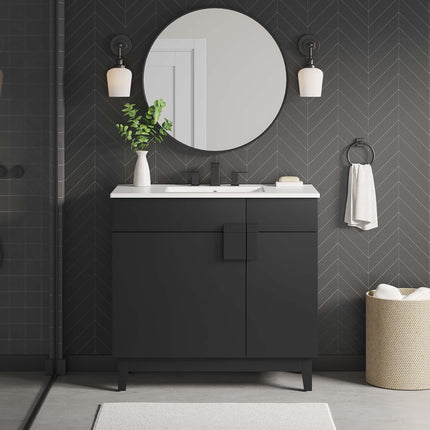Modway EEI-6484 Miles 36" Bathroom Vanity Modway