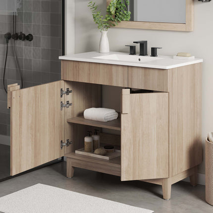 Modway EEI-6484 Miles 36" Bathroom Vanity Modway