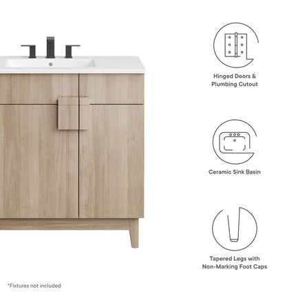 Modway EEI-6484 Miles 36" Bathroom Vanity Modway