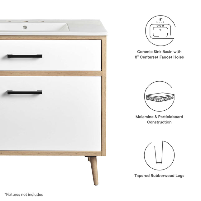 Modway EEI-6500 Maverick 36" Bathroom Vanity Modway