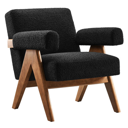 Modway EEI-6502 Lyra Boucle Fabric Armchair Modway