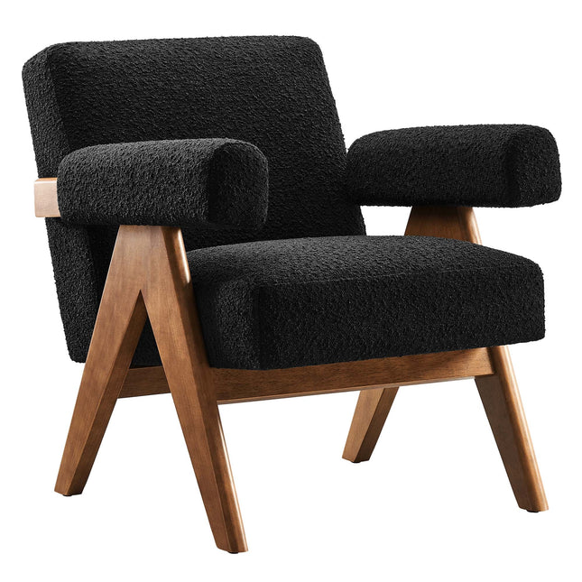 Modway EEI-6502 Lyra Boucle Fabric Armchair Modway