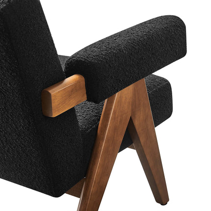 Modway EEI-6502 Lyra Boucle Fabric Armchair Modway