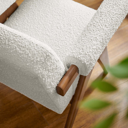 Modway EEI-6502 Lyra Boucle Fabric Armchair Modway