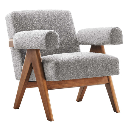 Modway EEI-6502 Lyra Boucle Fabric Armchair Modway