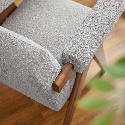 Modway EEI-6502 Lyra Boucle Fabric Armchair Modway