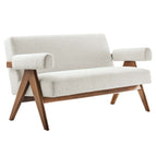 Ivory / Boucle Fabric