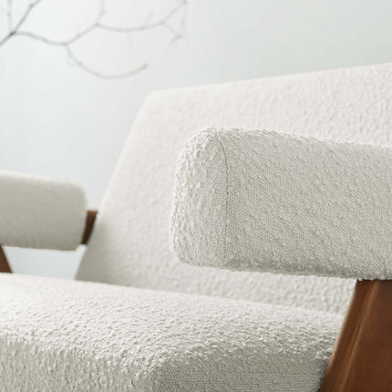 Modway EEI-6504 Lyra Boucle Fabric Loveseat Modway
