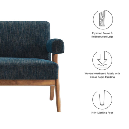 Modway EEI-6505 Lyra Fabric Loveseat Modway