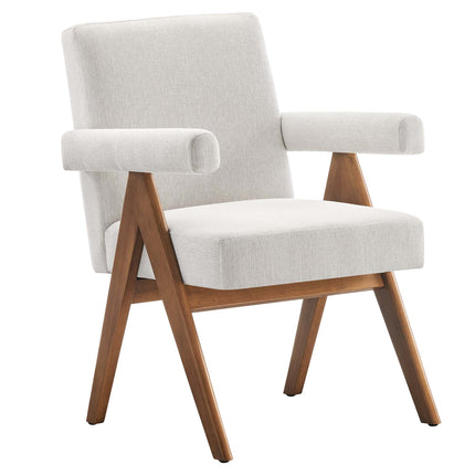 Modway EEI-6507 Lyra Fabric Dining Room Chair Set of 2 Modway