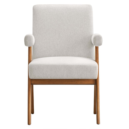 Modway EEI-6507 Lyra Fabric Dining Room Chair Set of 2 Modway