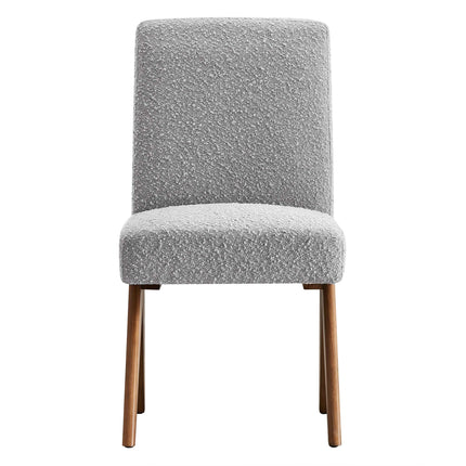 Modway EEI-6508 Lyra Boucle Fabric Dining Room Side Chair Set of 2 Modway