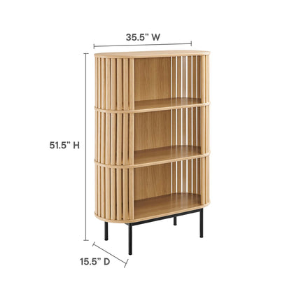 Modway EEI-6524 Fortitude Three Tier Display Cabinet Modway