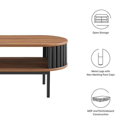 Modway EEI-6525 Fortitude Wood Coffee Table Modway